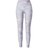 Reebok Sport Sportske hlače siva / lila / bijela