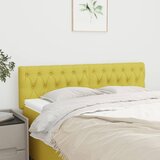 vidaXL Posteljno vzglavje 2 kosa zeleno 72x7x78/88 cm blago Cene