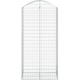  Gabionska košara s lukom 100x50x200/220 cm pocinčano željezo | Eponuda.ba