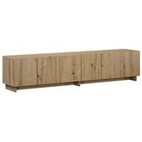  TV stalak 180 x 34 5 x 40 cm Hrast artisan Konstruirano drvo - Hrast artisan 179.5 x 34.5 x 40 cm | shoptok.hr