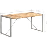  Blagovaonski stol 160x80x75 cm od masivnog grubog drva manga | shoptok.hr