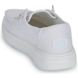 Hey Dude Slips on WENDY RISE PERF CANVAS Bela | Shoptok.si