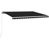 Maison Chic Ročno zložljiva tenda - Senčniki 400x350 cm antracitna, (22041540) Cene