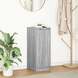 vidaXL Komoda siva sonoma 29,5x34x76 cm inženirski les Cene