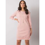 RUE PARIS Dress-RV-SK-7355.93-Light Pink | Shoptok.si