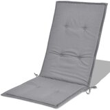  Jastuci za vrtne stolice 2 kom sivi 120 x 50 x 3 cm od tkanine | shoptok.hr