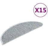  Samoljepljivi otirači za stepenice 15 kom 65x21x4 cm plavi | shoptok.hr
