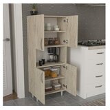 Hanah home Polica za kuću William, 59,5x140,3x29,5 cm, Krem | Eponuda.ba
