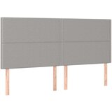  Box spring postelja z vzmetnico svetlo siva 180x200 cm blago, (20899092) | Shoptok.si