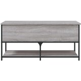  Klupa za pohranu siva boja hrasta 100x42 5x47 cm drvena | shoptok.hr
