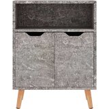 vidaXL komoda betonsko siva 60x30x72 cm iverna plošča | Shoptok.si