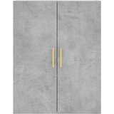  Zidni ormarići 2 kom siva boja betona 69,5 x 34 x 90 cm | shoptok.hr