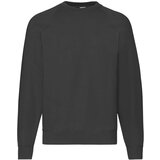 Fruit Of The Loom Czarna bluza męska Raglan Sweat | Shoptok.si