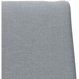  Tapecirani uzglavlje Svijetlo siva 80 cm Čvrsto borovo drvo | shoptok.hr