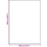  Teppi za šator Plava i siva 500 × 300 cm Polietilen | shoptok.hr
