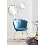 Livetastic Set Stolov Samt, Modra, 2-Delni | Shoptok.si