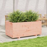  Vrtno cvetlično korito 110x60x49,5 cm trden les douglas | Shoptok.si