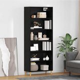  Highboard Crni hrast 69,5 x 32,5 x 180 cm Konstruirano drvo | shoptok.hr