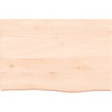  Zidna polica 60 x 40 x (2-6) cm neobrađena masivna hrastovina | Eponuda.com