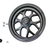  Zadnji točak od aluminijuma 2.5×10 6025-19-00000 za skuter Motovene Roma S9C | Eponuda.com