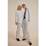 Marisse Women's Trousers L-Sp-4638 White | shoptok.hr