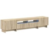  5-dijelni LED TV ormarić Hrast sonoma Konstruirano drvo - Hrast sonoma 100 cm Cijene
