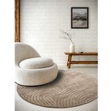 Elle Decoration Svetlo rjava okrogla preproga ø 200 cm Panglao New York Taupe – | Shoptok.si