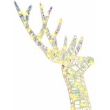  3D Ruzvelt 140 LED lampica Topla bijela 128 cm PET | shoptok.hr