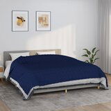 The Living Store Obtežena odeja modra 235x290 cm 11 kg blago - Obtežena Odeja, (21418236) | Shoptok.si