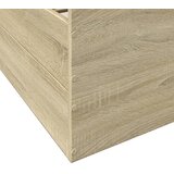  Okvir kreveta s ladicama boja hrasta sonome 150 x 200 cm drveni | shoptok.hr