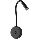  LED zidna lampa LAGOS sa USB portom, 1xG9/3W/5V, crna | Eponuda.com