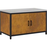 vidaXL ormar za kuhinjsko skladištenje s policom s pohranom s vratima rđa 60 x 50 x 92 cm Cijene