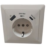  WLT 1238LT Utičnica shuko USB A+C | Eponuda.com