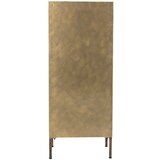 Bloomingville kovinska vitrina v zlati barvi 45x110x40 cm saone – | Shoptok.si