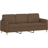  Trosjed s tabureom smeđi 180 cm od tkanine | shoptok.hr