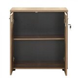 Hanah home NKT 522 TT 1 Polica za knjige 76x75x34cm, Smeđa | Eponuda.ba
