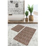 Mila Home Rjave žametne kopalniške preproge v kompletu 2 ks 60x100 cm – | Shoptok.si