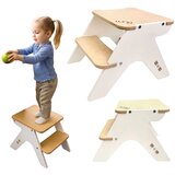 Monkey Gym Kuhinjski Pomočnik Za Otroke Mali - Bela, (5000081490) | Shoptok.si