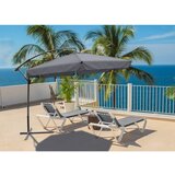 Garden Pleasure Antracitni senčnik ø 300 cm - | Shoptok.si