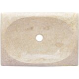  Umivaonik krem 50 x 35 x 10 cm mramorni | Shoptok.si