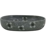 Nadgradni umivaonik plavi ovalni 59 x 40 x 14 cm keramički | shoptok.hr