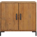  Komoda smeđa 75 x 35 x 70 cm od masivne borovine | Eponuda.ba