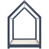  Okvir za dječji krevet od masivne borovine sivi 90 x 200 cm | shoptok.hr
