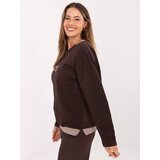 RELEVANCE Blouse-RV-BZ-A907.08P-dark brown | Shoptok.si