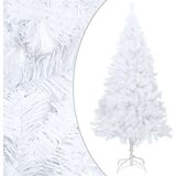  Umjetno osvijetljeno božićno drvce s kuglicama bijelo 240 cm | shoptok.hr
