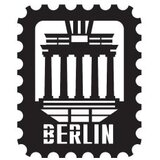WALLXPERT Dekorativni metalni zidni dodatak Berlin Stamp | Eponuda.com