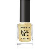 Dermacol Nail Veil nadlak za nohte bleščeč odtenek Sparkling Beach 11 ml Cene