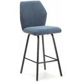 Marckeric Svetlo modri barski stoli v kompletu 4 ks 65 cm Bei – Marckeric