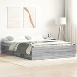  Okvir kreveta boja hrasta 160 x 200 cm | shoptok.hr