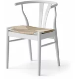Hammel bijela blagovaonska stolica od bukovog drveta Findahl by Freja